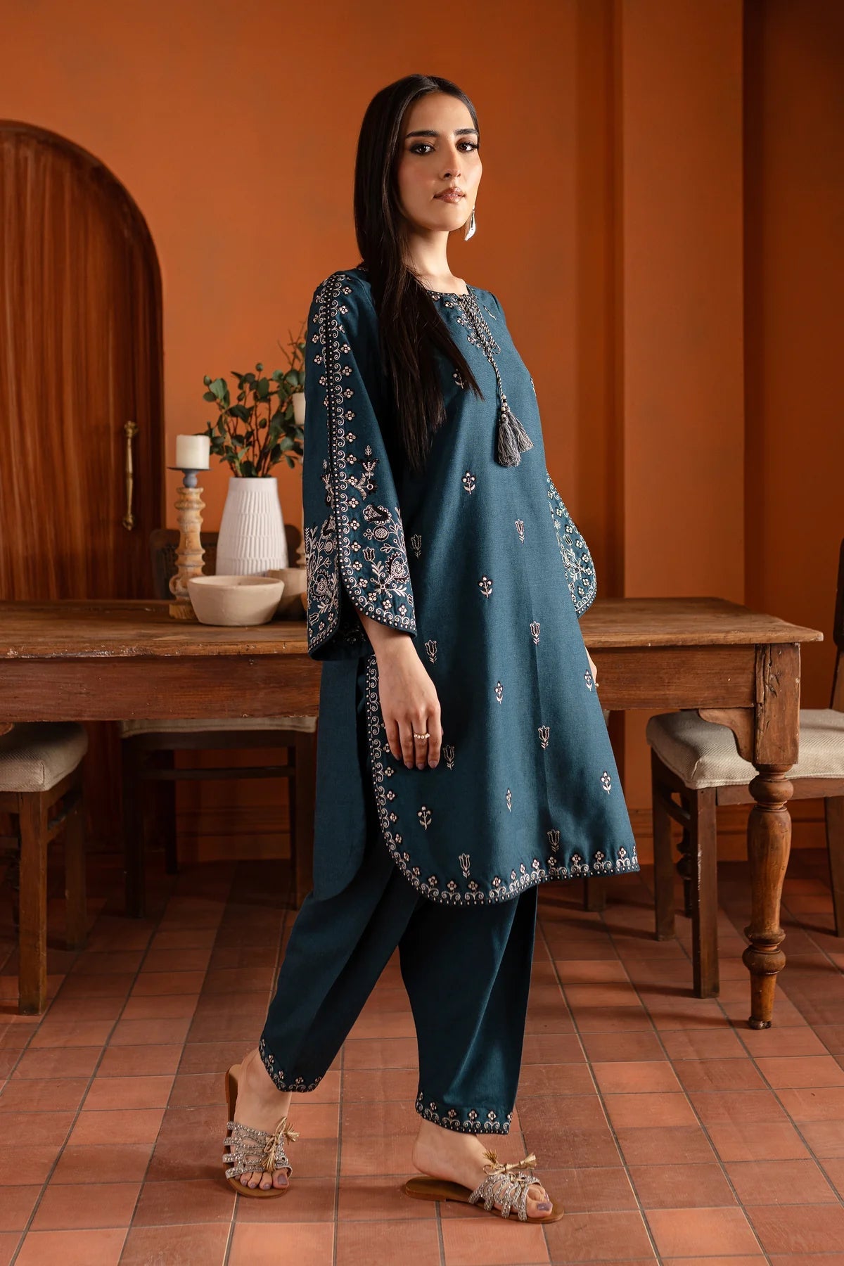 ZINC BEAUTY EMBROIDERED