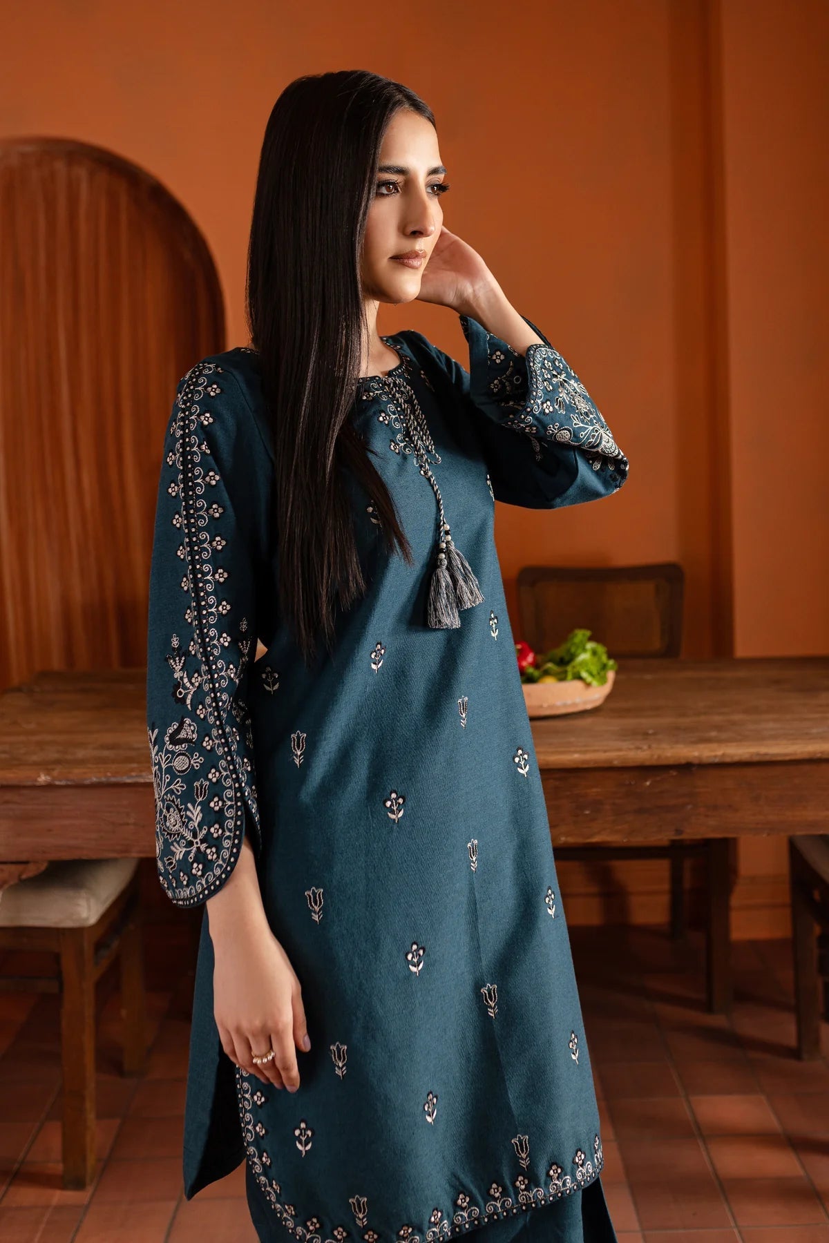 ZINC BEAUTY EMBROIDERED