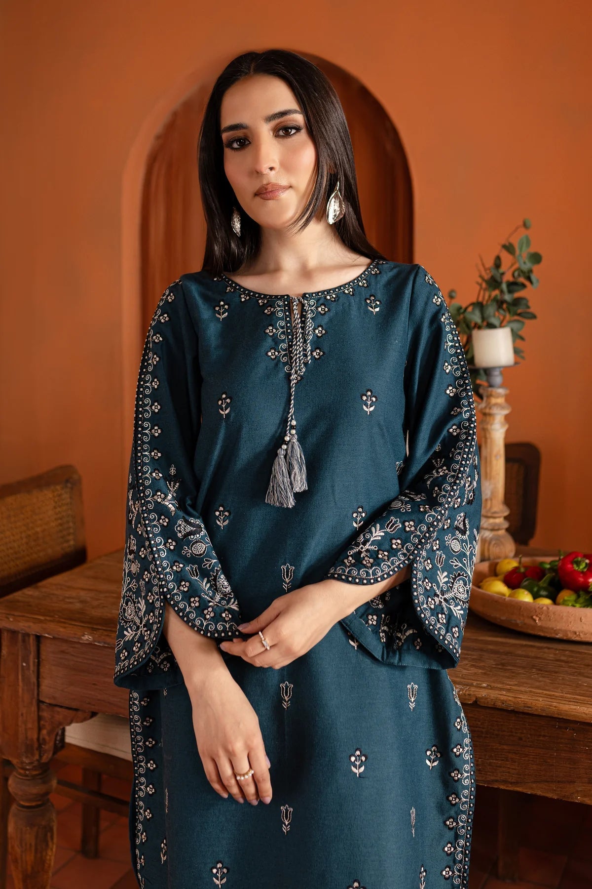 ZINC BEAUTY EMBROIDERED