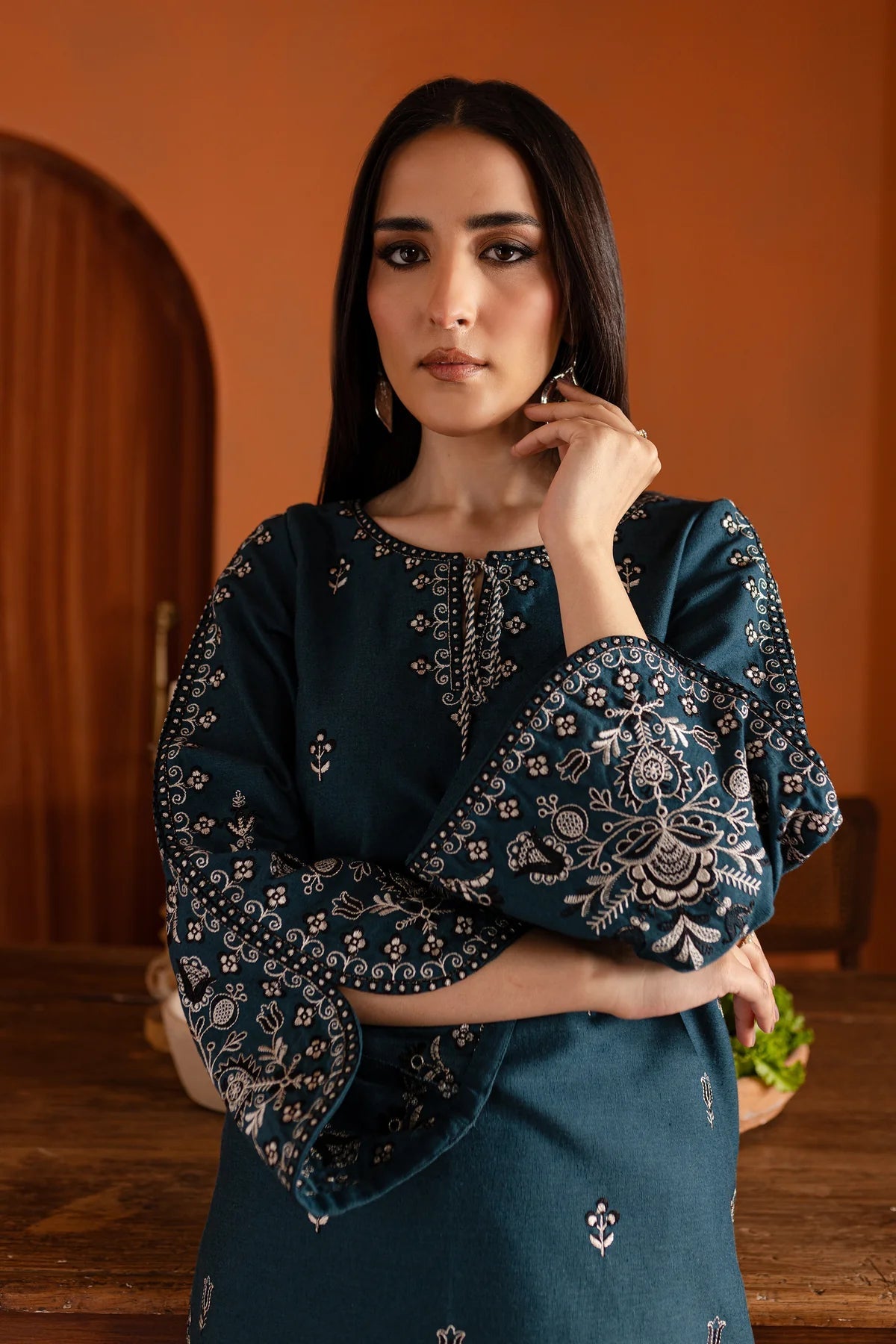 ZINC BEAUTY EMBROIDERED