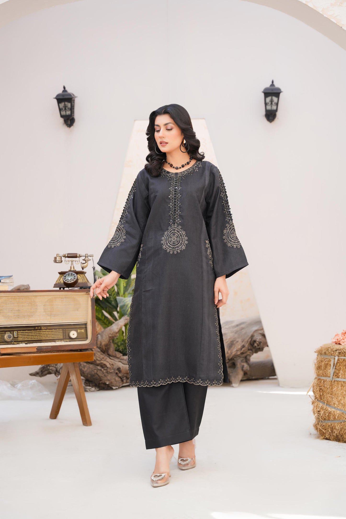 CORAL BLACK-2PC