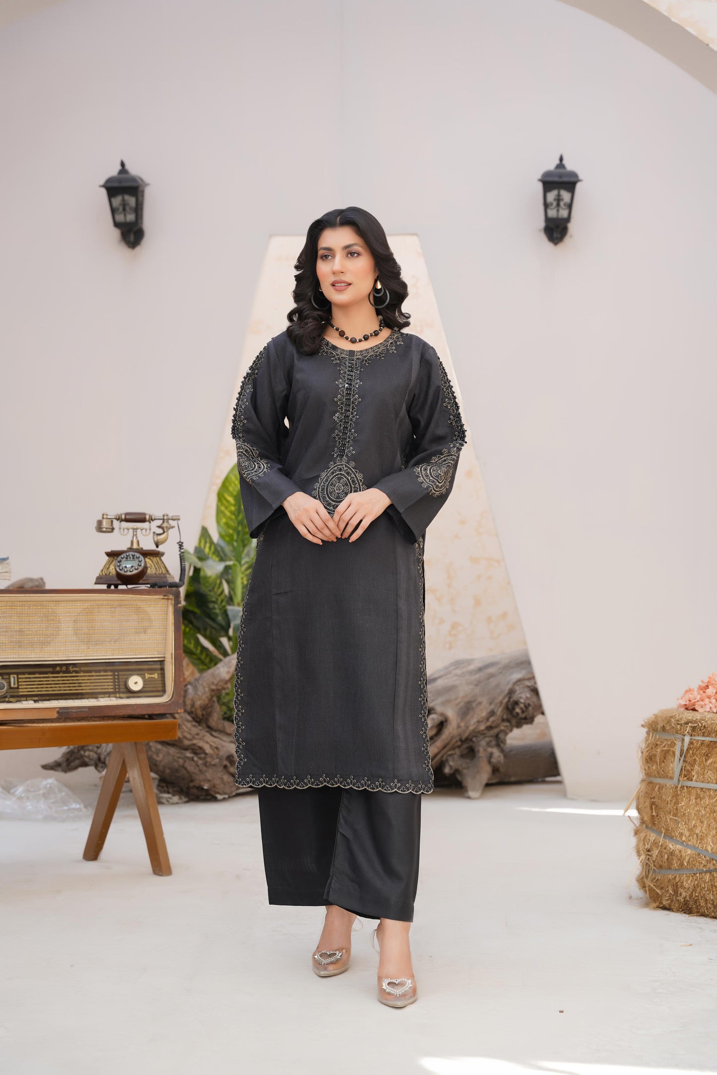 CORAL BLACK-2PC